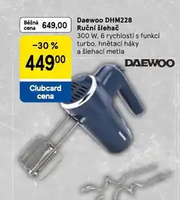 Tesco Daewoo rušní šlehač nabídka