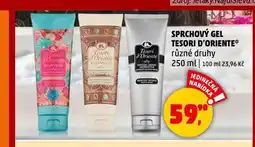 Penny Market Tesori d'oriente sprchový gel nabídka