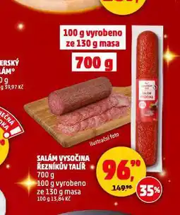 Penny Market Salám vysočina nabídka