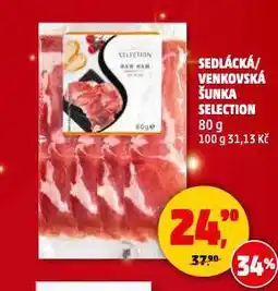 Penny Market Venkovská šunka selection nabídka