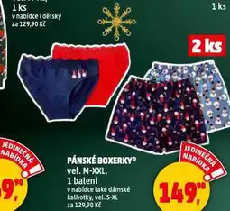 Penny Market Pánské boxerky nabídka