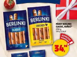 Penny Market Párky berlinki nabídka