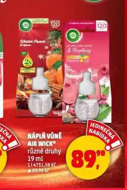 Penny Market Air wick náplň vůně nabídka