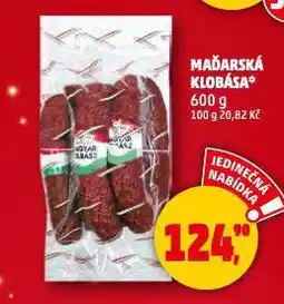 Penny Market Maďarská klobása nabídka