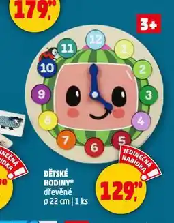 Penny Market Dětské hodiny nabídka