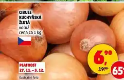 Penny Market Cibule kuchyňská žlutá nabídka