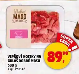 Penny Market Vepřové kostky na guláš nabídka