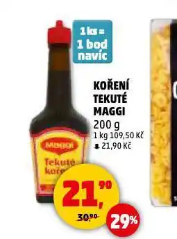 Penny Market Maggi tekuté koření nabídka