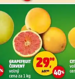 Penny Market Grapefruit červený nabídka