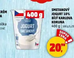Penny Market Smetanový jogurt nabídka