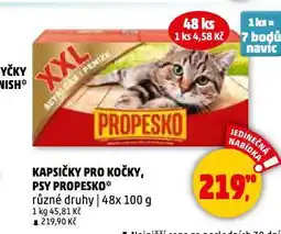 Penny Market Propesko kapsičky pro psy nabídka