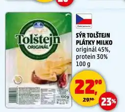 Penny Market Sýr tolštejn plátky milko nabídka