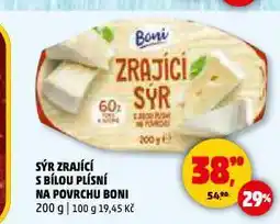 Penny Market Sýr zrající s bílou plísní na povrchu nabídka