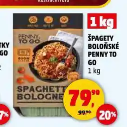 Penny Market Špagety boloňské nabídka