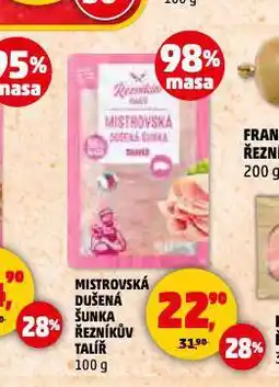 Penny Market Mistrovská dušená šunka nabídka