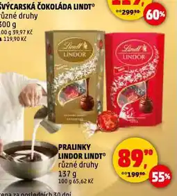 Penny Market Lindt lindor pralinky nabídka