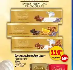 Penny Market Švýcarská čokoláda lindt nabídka