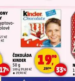 Penny Market Kinder čokoláda nabídka