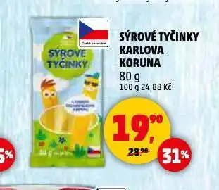 Penny Market Sýrové tyčinky nabídka