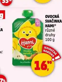 Penny Market Hami ovocná svačinka nabídka