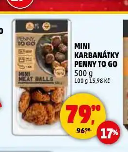 Penny Market Mini karbanátky nabídka
