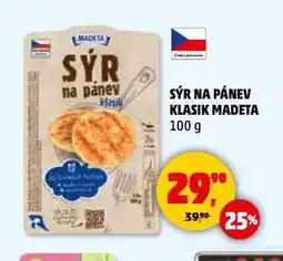 Penny Market Sýr na pánev klasik madeta nabídka