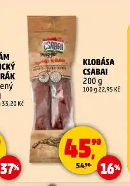 Penny Market Klobása csabai nabídka