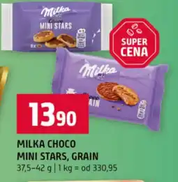 Terno Milka choco mini stars, grain nabídka