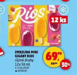 Penny Market Rios zmrzlina mini gigant nabídka