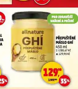 Penny Market Přepuštěné máslo ghí nabídka
