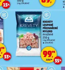 Penny Market Krevety loupané předvařené nabídka