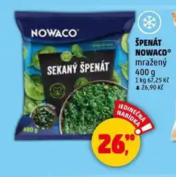 Penny Market Špenát nowaco nabídka