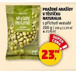 Penny Market Pražené arašídy v těstíčku naturalia nabídka