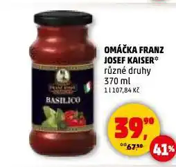 Penny Market Franz josef omáčka na těstoviny nabídka