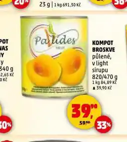 Penny Market Kompot broskve nabídka