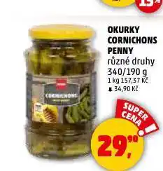 Penny Market Okurky cornichons nabídka