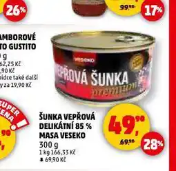 Penny Market Šunka dušená delikátní nabídka