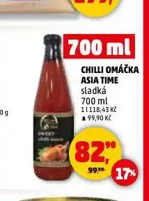 Penny Market Chilli omáčka asia time nabídka