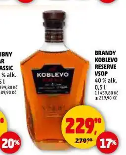 Penny Market Brandy koblevo reserve vsop nabídka