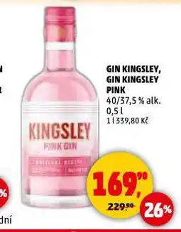 Penny Market Gin kingsley pink nabídka