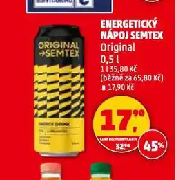 Penny Market Semtex energy drink nabídka