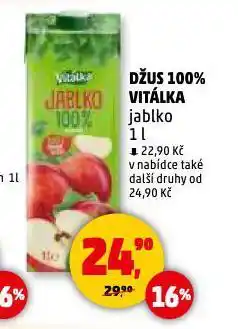 Penny Market Vitálka džus nabídka