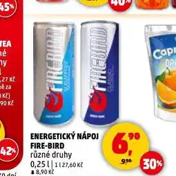 Penny Market Fire-bird energetický nápoj nabídka