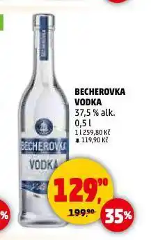 Penny Market Becherovka vodka nabídka