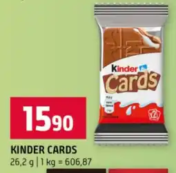 Terno Kinder cards nabídka