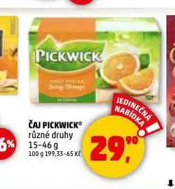 Penny Market Pickwick čaj nabídka