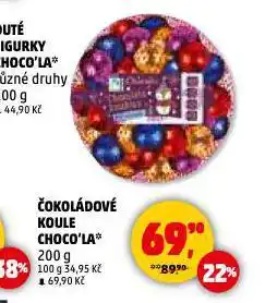 Penny Market Čokoládové koule choco'la nabídka