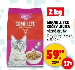 Penny Market Granule pro kočky louisa nabídka