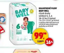 Penny Market Baby well kalhotkové pleny nabídka