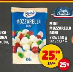 Penny Market Mozzarella mini nabídka